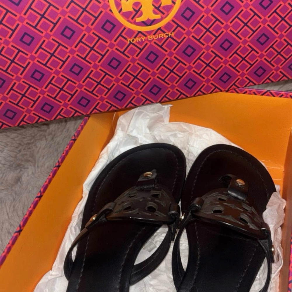 Tory Burch Black Sandals